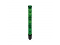 D'Addario Polyester Guitar Strap, Optical Art, Green Orbs D'Addario Polyester Guitar Strap, Optical Art, Green Orbs